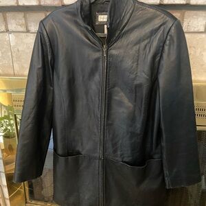 Preston & York Black Lambskin Jacket - Women’s Leather Jacket